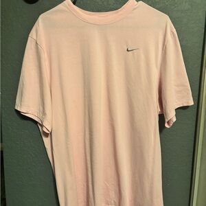 Nike Men's Light Pink Short Sleeve Tee